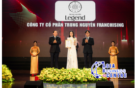 TRUNG NGUYÊN LEGEND Cafe được vinh danh giải thưởng "Thương hiệu uy tín hàng đầu Châu Á 2025"